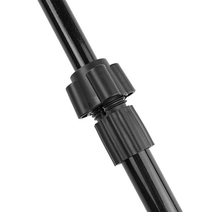 Ashley Telescopic Line Prop Black RA150 | Powder Coated Galvanised Steel | Extends from 1.4 to 2.68Mtr | With a Twist and Lock Screw | Mechanism Includes a Polypropylene G Shaped Hook