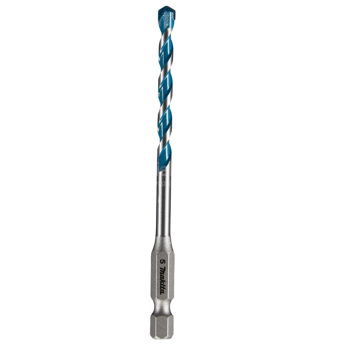 Makita TCT Drill Bit Silver and Blue D5mm x L100mm E-14956
