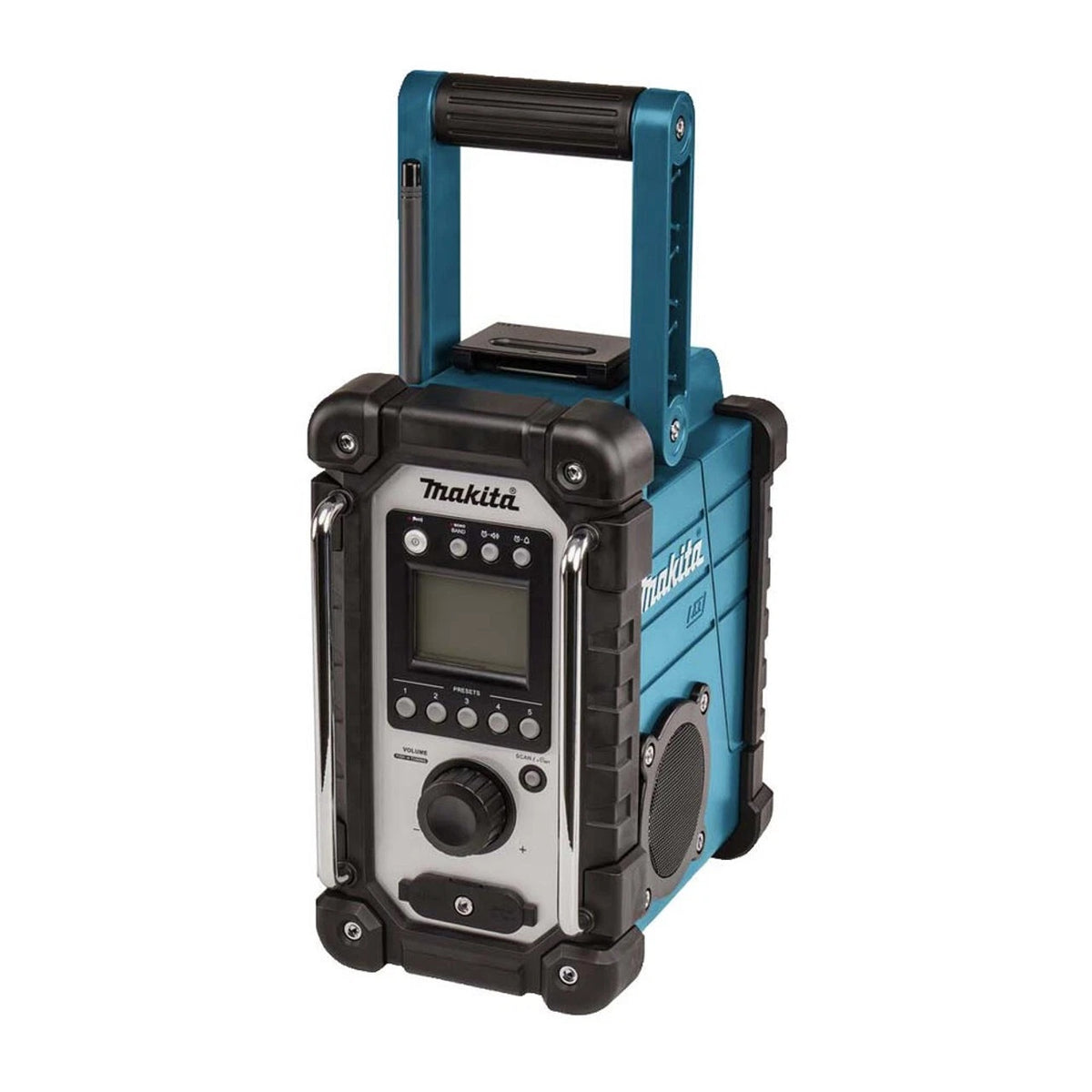 Makita IP64 Job Site Radio Blue and Black DMR116