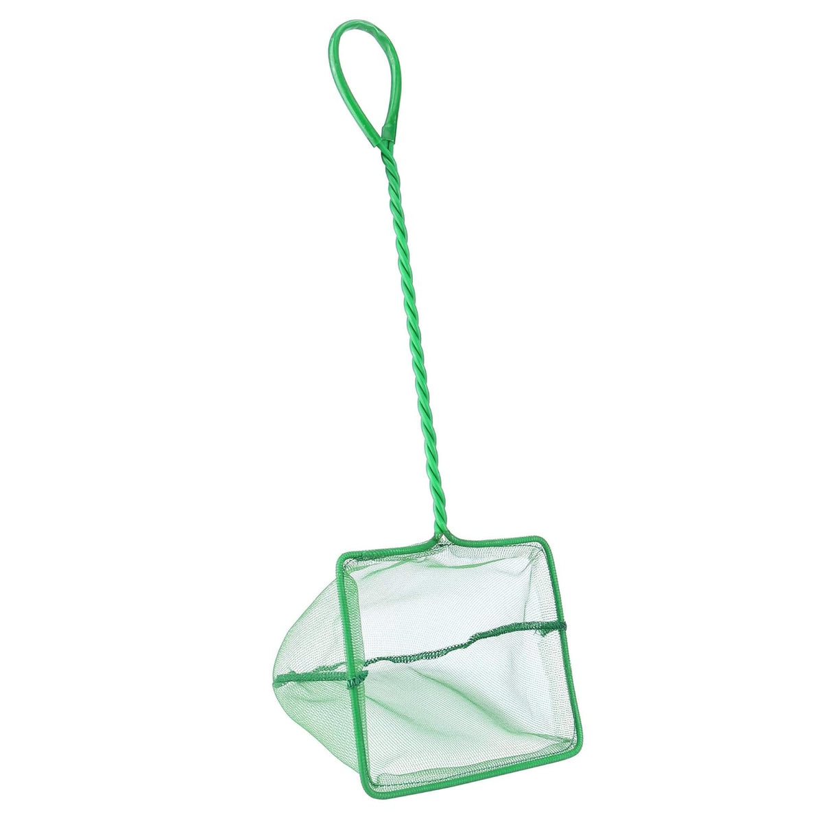 Ashley Housewares Fish Tank Net Green 25cm TN152 | Fine Nylon Mesh | Deep Pocket Design | Extra Long Handle | For Aquarium Cleaning and Fish Care | Effectively Isolate Impurities