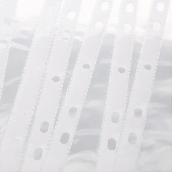 Tiger Stationery A5 Punched Pockets Clear Pack of 20 301085 | Holds A5 | 40 Micron Strong | Glass Clear | Copy Safe | Acid Free