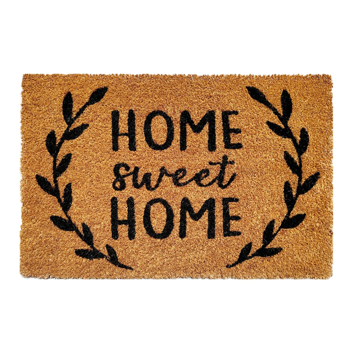 Ashley Housewares Home Sweet Home Coir Door Mat Brown 60cm x 40cm DM157