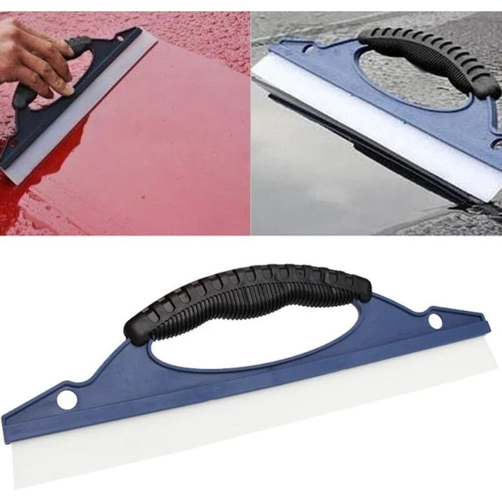 Blackspur Flexible Window Squeegee Multicoloured 31cm x 9.5cm SQ150 | Non-Scratch Flexible Blade | Comfortable Grip Handle | Ideal for Car Windscreens | Perfect for Glass-Tile and Metal Surfaces