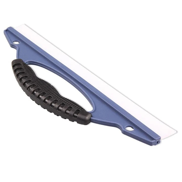 Blackspur Flexible Window Squeegee Multicoloured 31cm x 9.5cm SQ150 | Non-Scratch Flexible Blade | Comfortable Grip Handle | Ideal for Car Windscreens | Perfect for Glass-Tile and Metal Surfaces
