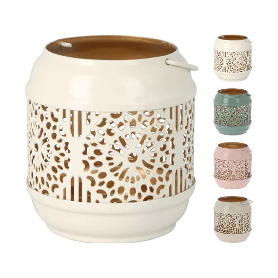 Home and Styling Collection Tealight Holder with Handle Assorted Colours A67800060