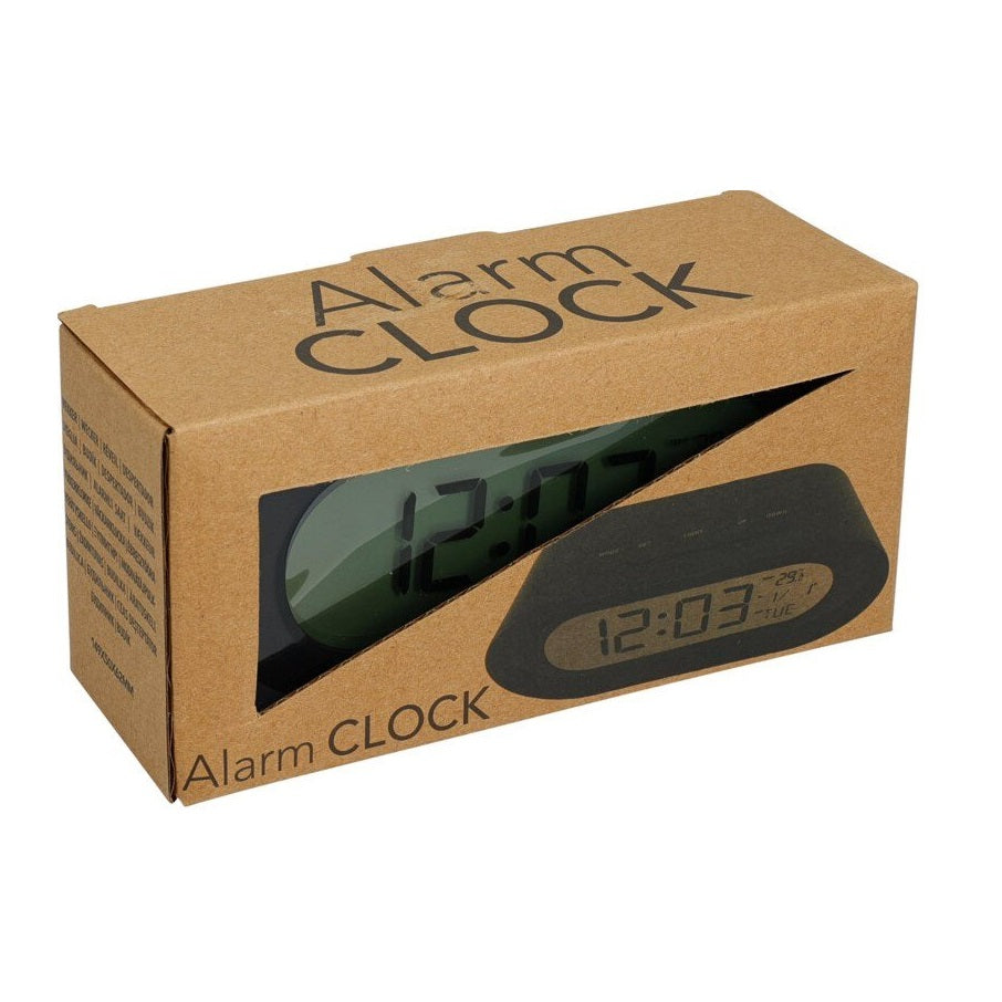 Digital Alarm Clock Assorted Colours 149mm x 50mm x 62mm 837362590