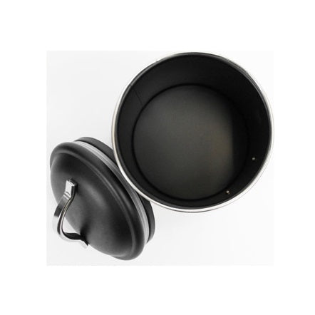 Excellent Houseware Tea Coffee and Sugar Storage Tin Set Black 3-Piece C80601960