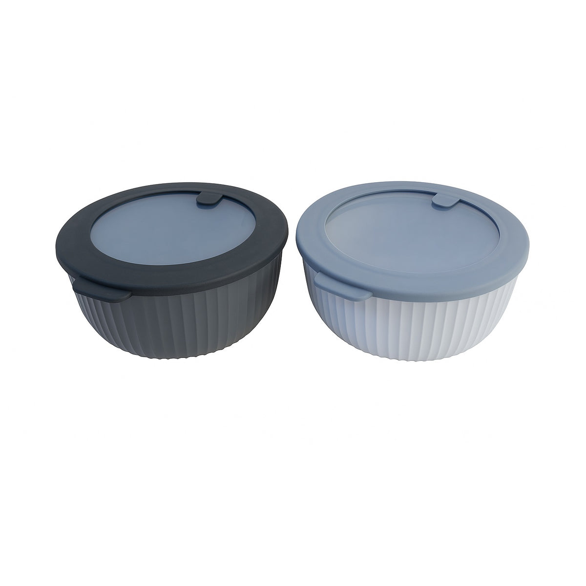 Hobby Life Dora Duo Bowl with Lid Assorted Colours 1.3Ltr Pack of 1 31359 | BPA Free | Leakproof and Airtight
