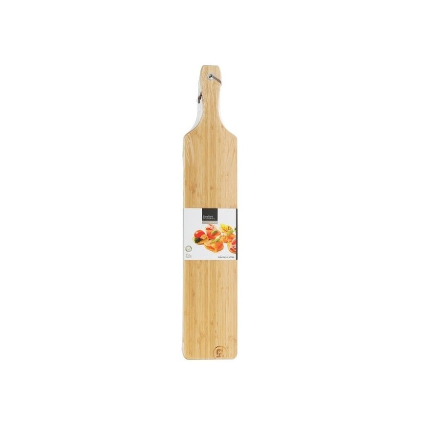 Excellent Houseware Bamboo Serving Platter Natural 75cm x 14cm 784610230