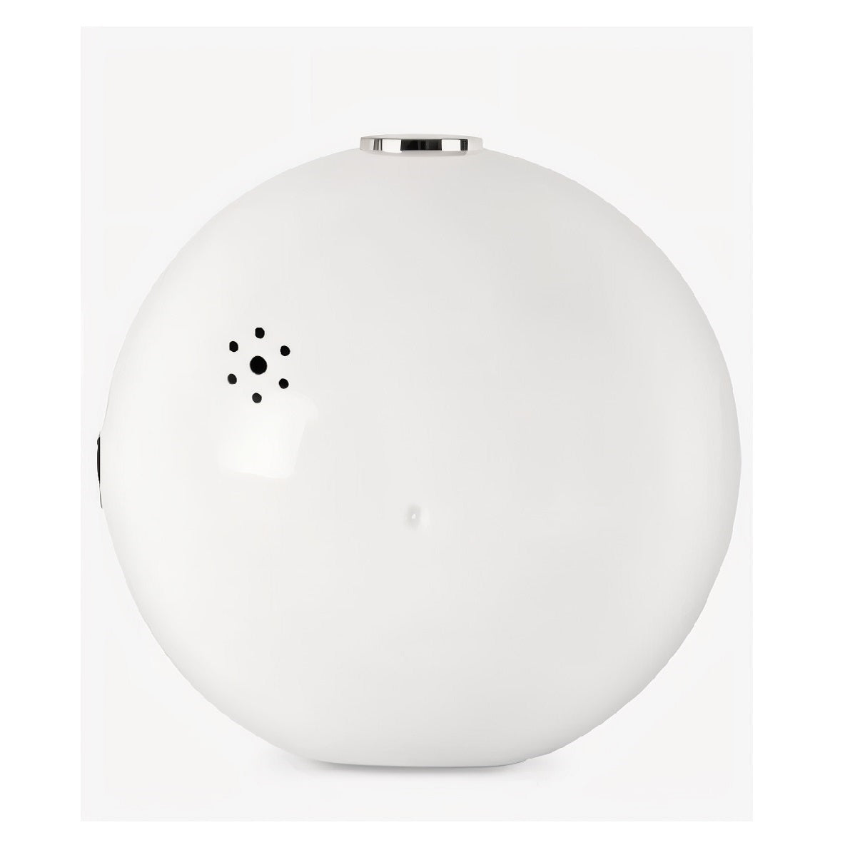 Acctim Elana Sweep Alarm Clock White 15762 | Non-Ticking Seconds Hand | Beep Alarm with Snooze | Backlight