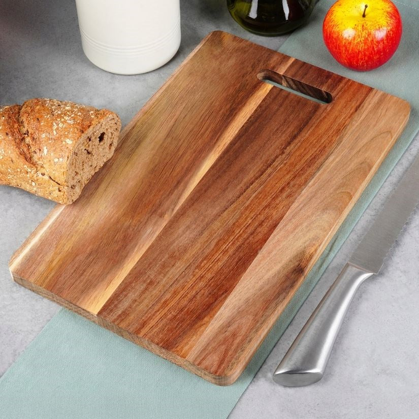 Excellent Houseware Acacia Cutting Board Natural 40cm x 25cm x 1.4cm 529003660