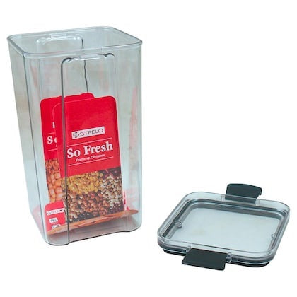 Steelo So Fresh Frame Up Container Clear 1300ml S000064