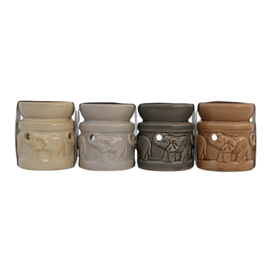 Dolomite Round Oil Burner Assorted Colours 6.5cm CO1000030