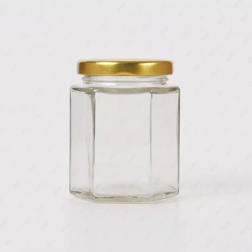 Tala Hexagonal Preserving Jar Clear 125ml 10A04150