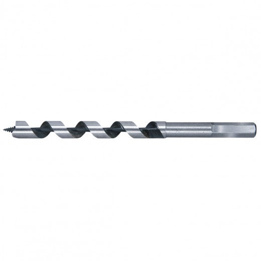 Makita Wood Auger Drill Bit Metallic Grey 12mm x 200mm D-07266| High-Performance Wood Boring Bit | Spiral Design for Fast Drilling