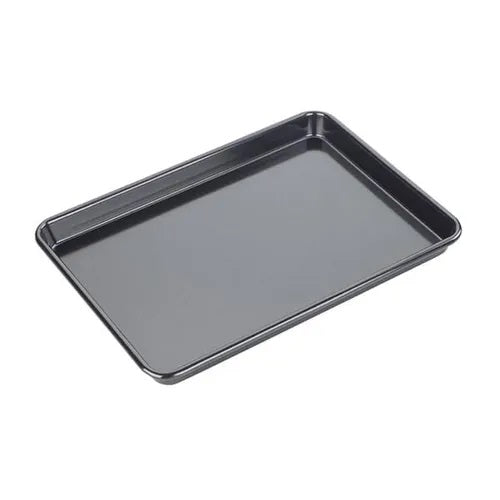 Tala Performance Baking Tray Black 28.8cm x 20.2cm x 2.6cm 10A10674 | Tough and Durable | Metal Utensil Safe | 2-Layer Non Stick | BPA Free | Easy to Clean | Fridge and Freezer Safe | Dishwasher Safe | Oven Safe