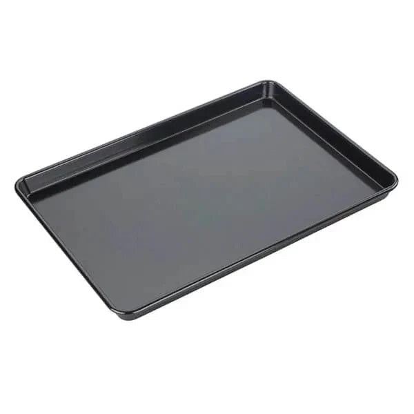 Tala Performance Baking Tray Black 35.9cm x 25.7cm x 2.6cm 10A10669 | Tough and Durable | Metal Utensil Safe | 2-Layer Non Stick | BPA Free | Easy to Clean | Fridge and Freezer Safe | Dishwasher Safe | Oven Safe