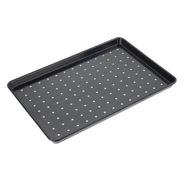 Tala Performance Crisper Tray Black 39.5cm x 27cm x 2cm 10A10675 | Tough and Durable | Metal Utensil Safe | 2-Layer Non Stick | BPA Free | Easy to Clean | Fridge and Freezer Safe | Dishwasher Safe | Oven Safe