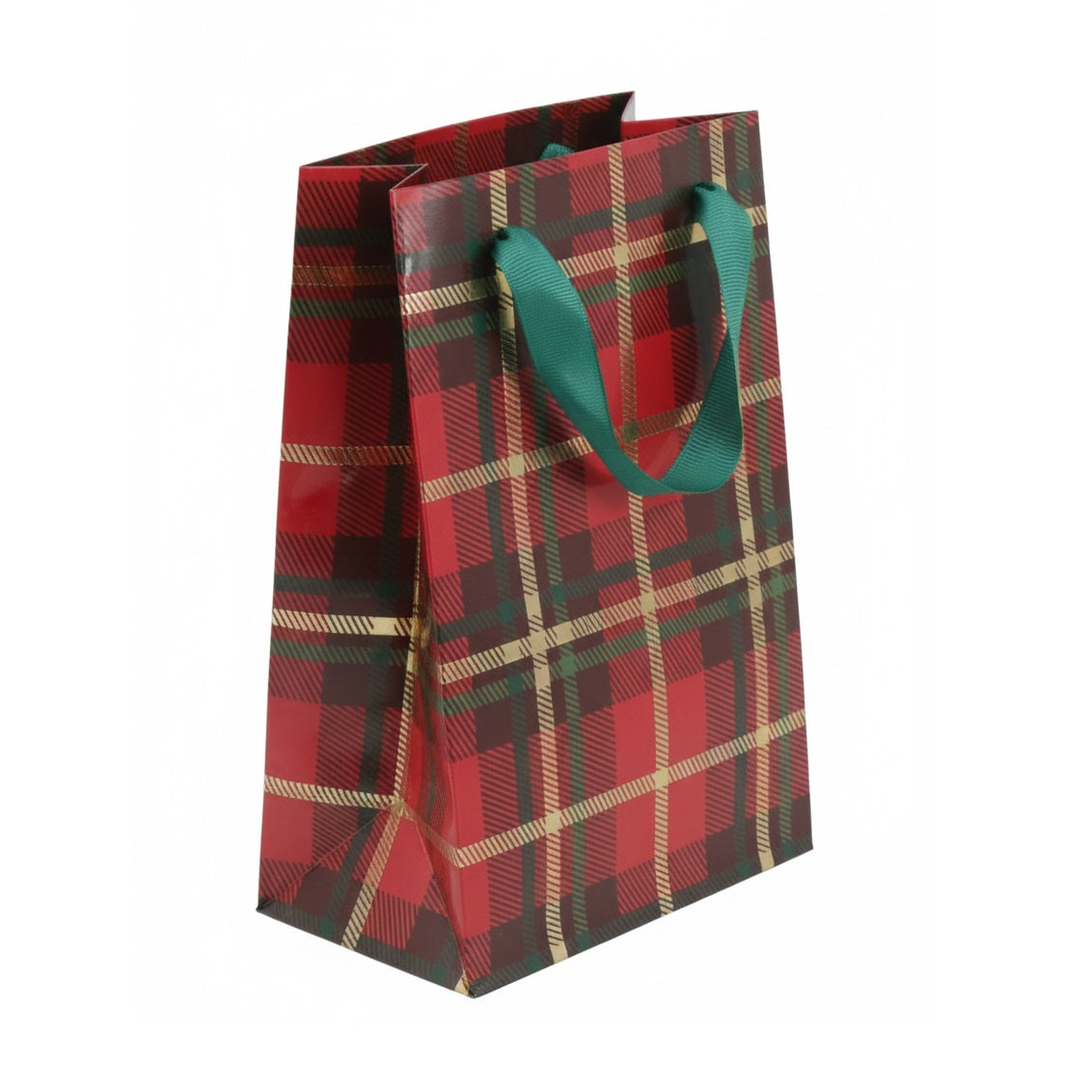 Clairefontaine Eurowrap Tartan Perfume Bag Red Pack of 12 X-36154-9C