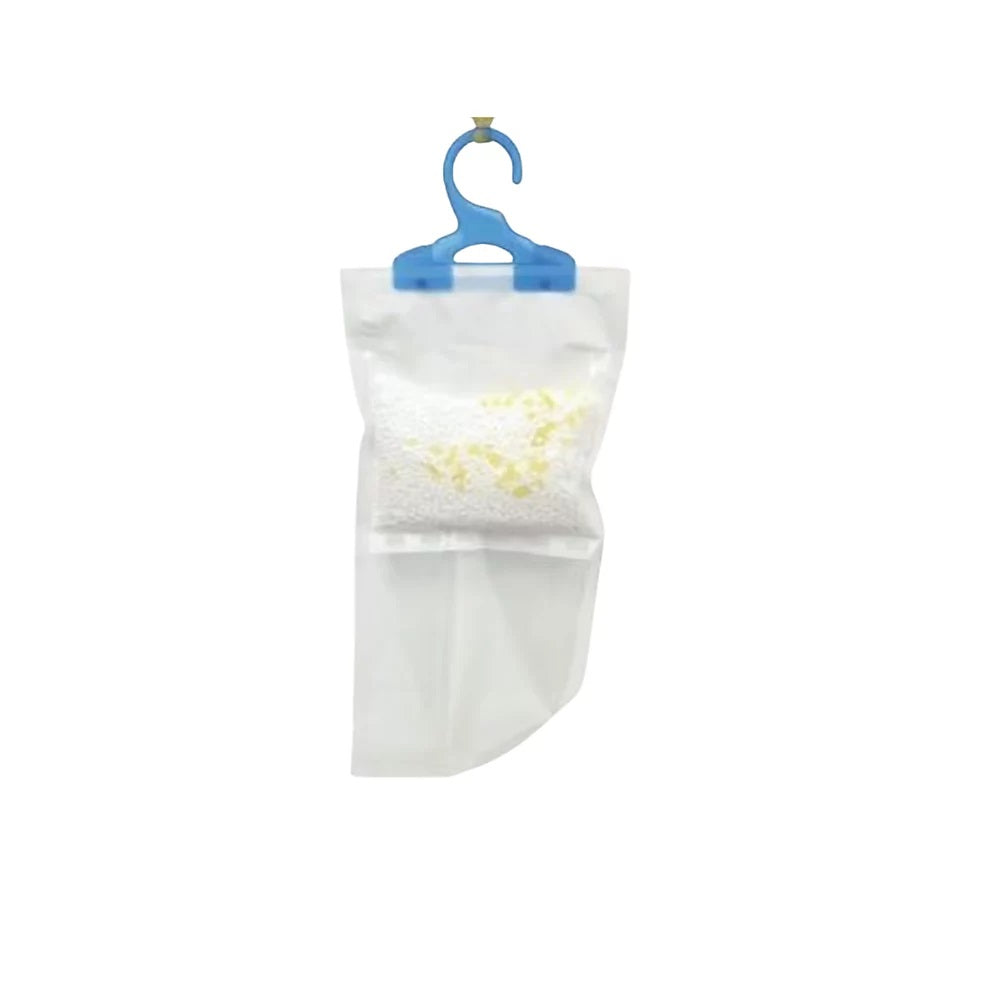 Ashley Lemon Scented Wardrobe Dehumidifier Bag White DHM123 | Collects and Securely Stores Water | Easy to Hang