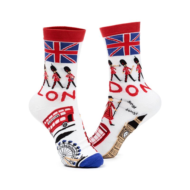 Puckator London Souvenir Compressed Magic Socks Multicoloured MSOCK01