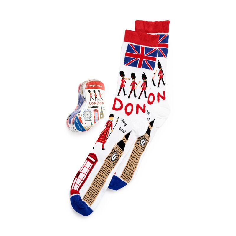 Puckator London Souvenir Compressed Magic Socks Multicoloured MSOCK01