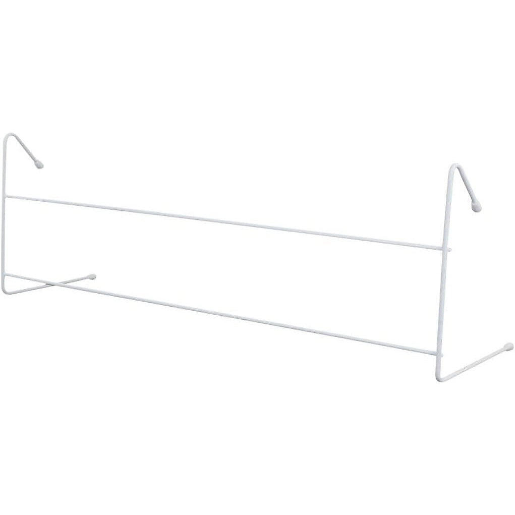 Ashley Radiator Airer White 16.5cm x 50cm x 11.5cm Pack of 3 RA220 | Strong and Durable | 2 Bars with an Easy Clean Plastic Coating | Non Scratch End Caps