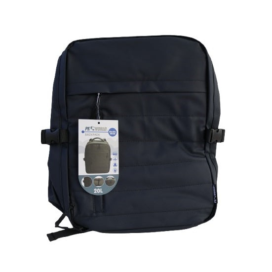 ProWorld Travel Backpack Assorted Colours 30cm x 18cm x 39cm 20Ltr DB7750540 | Lightweight Bag | For School-Work and Outdoor Use