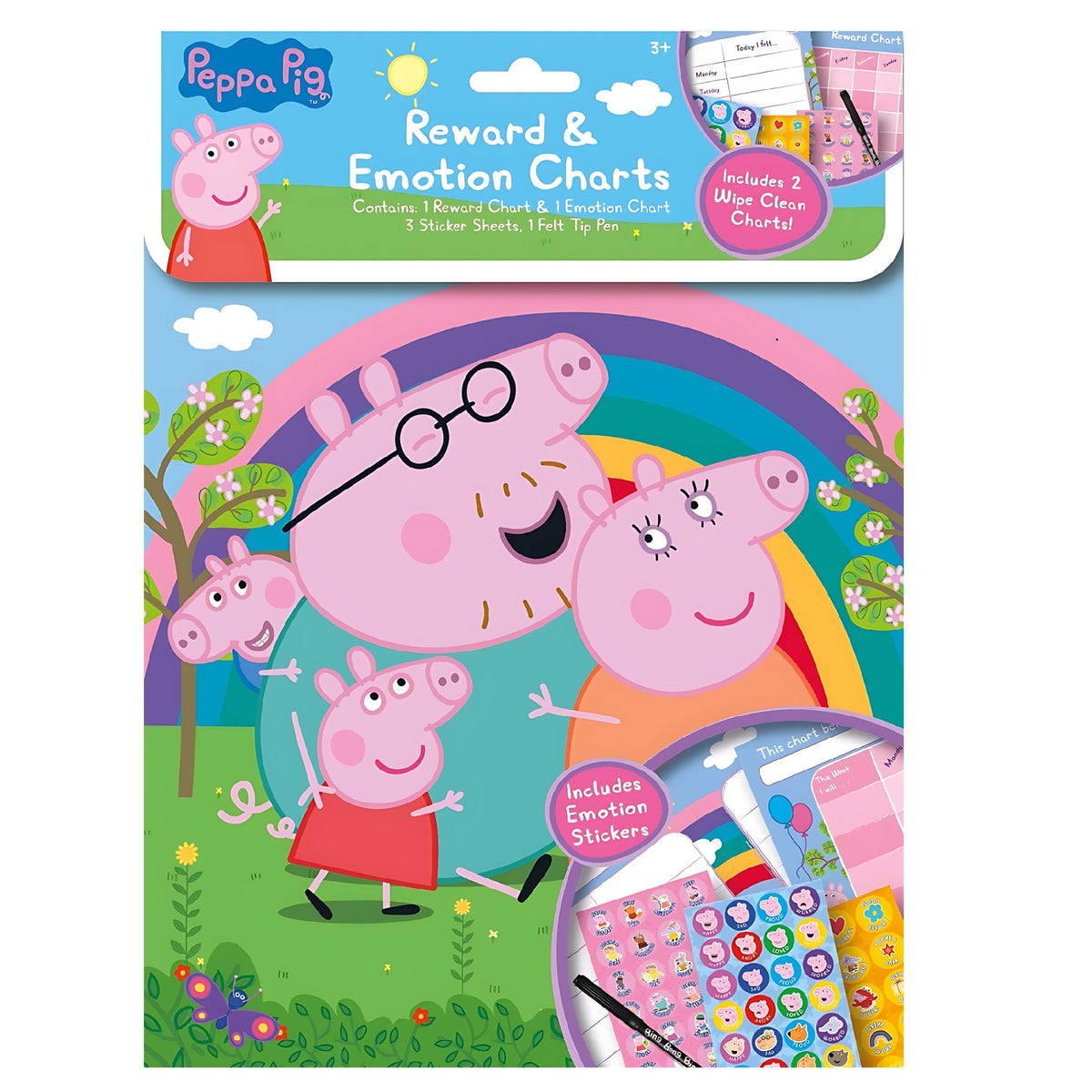 Design Group Peppa Pig Reward and Emotion Charts Assorted FSC3-PEREW/5