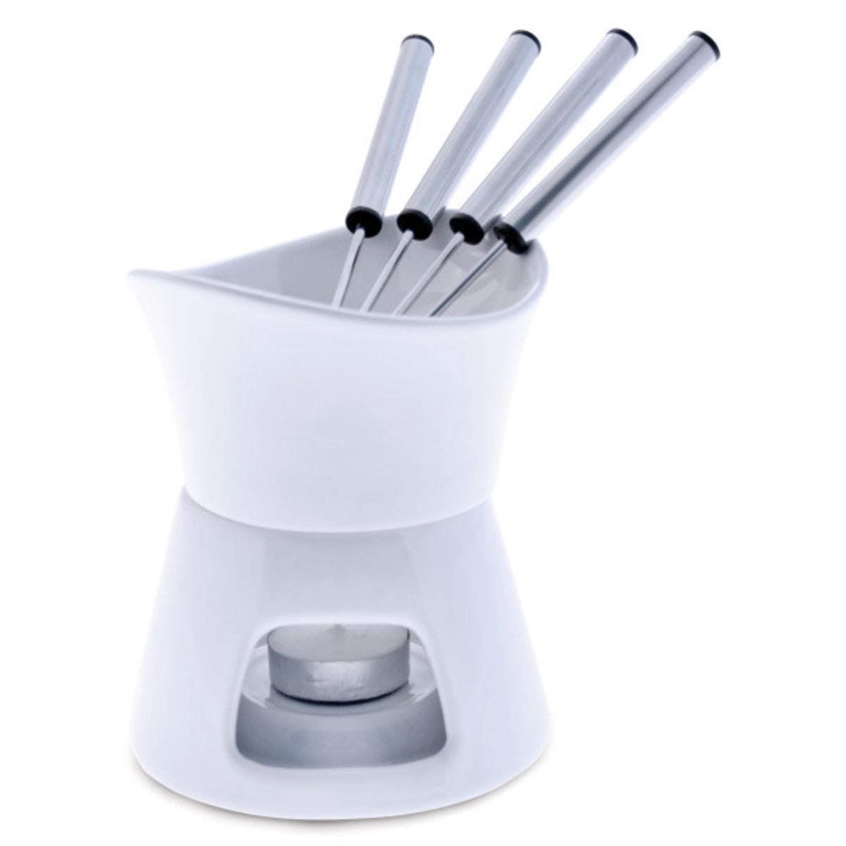 Swissmar Glow Chocolate Fondue Set White 7-Piece F66322