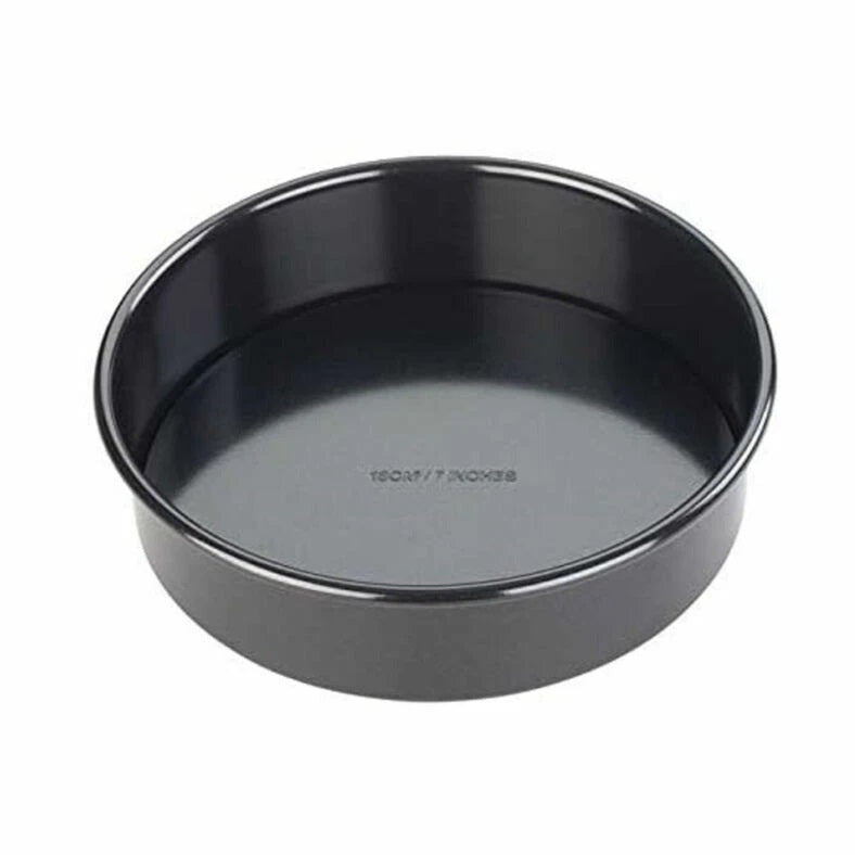 Tala Performance Sandwich Tin Black 18cm x 4.5cm 10A10652 | Tough and Durable | Metal Utensil Safe | 2-Layer Non Stick | Easy to Clean | Quick Release Loose Base | Fridge and Freezer Safe | Dishwasher Safe | Oven Safe