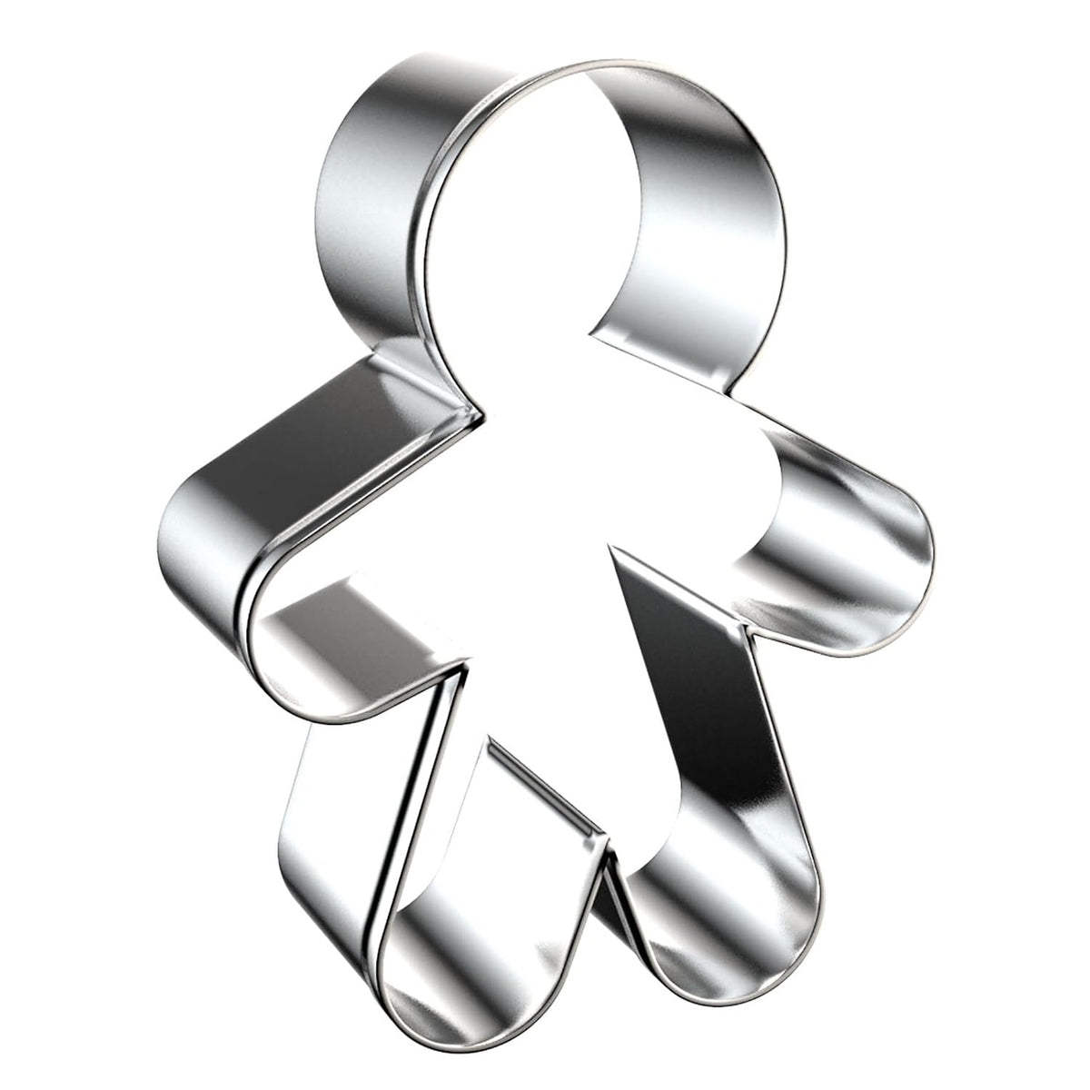 Steelex Stainless Steel Gingerbread Cutters Chrome Pack of 2 HK0813