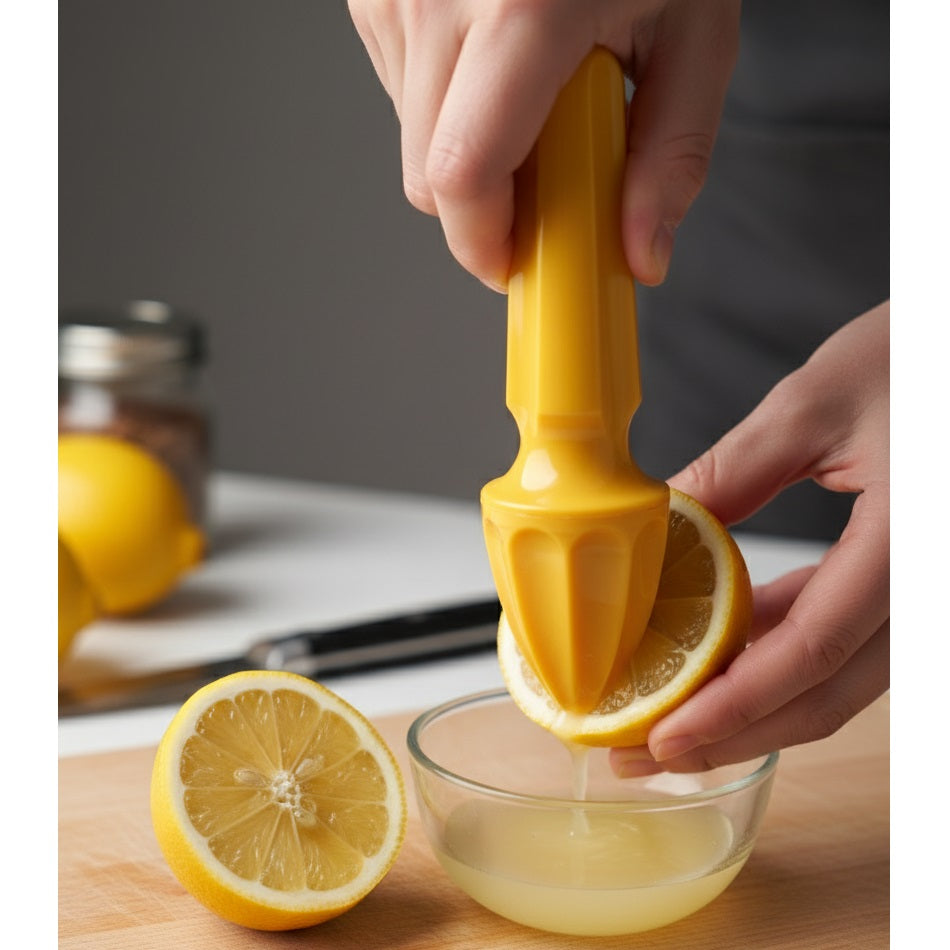 Steelex Citrus Reamer Yellow HK0810 | Dishwasher Safe