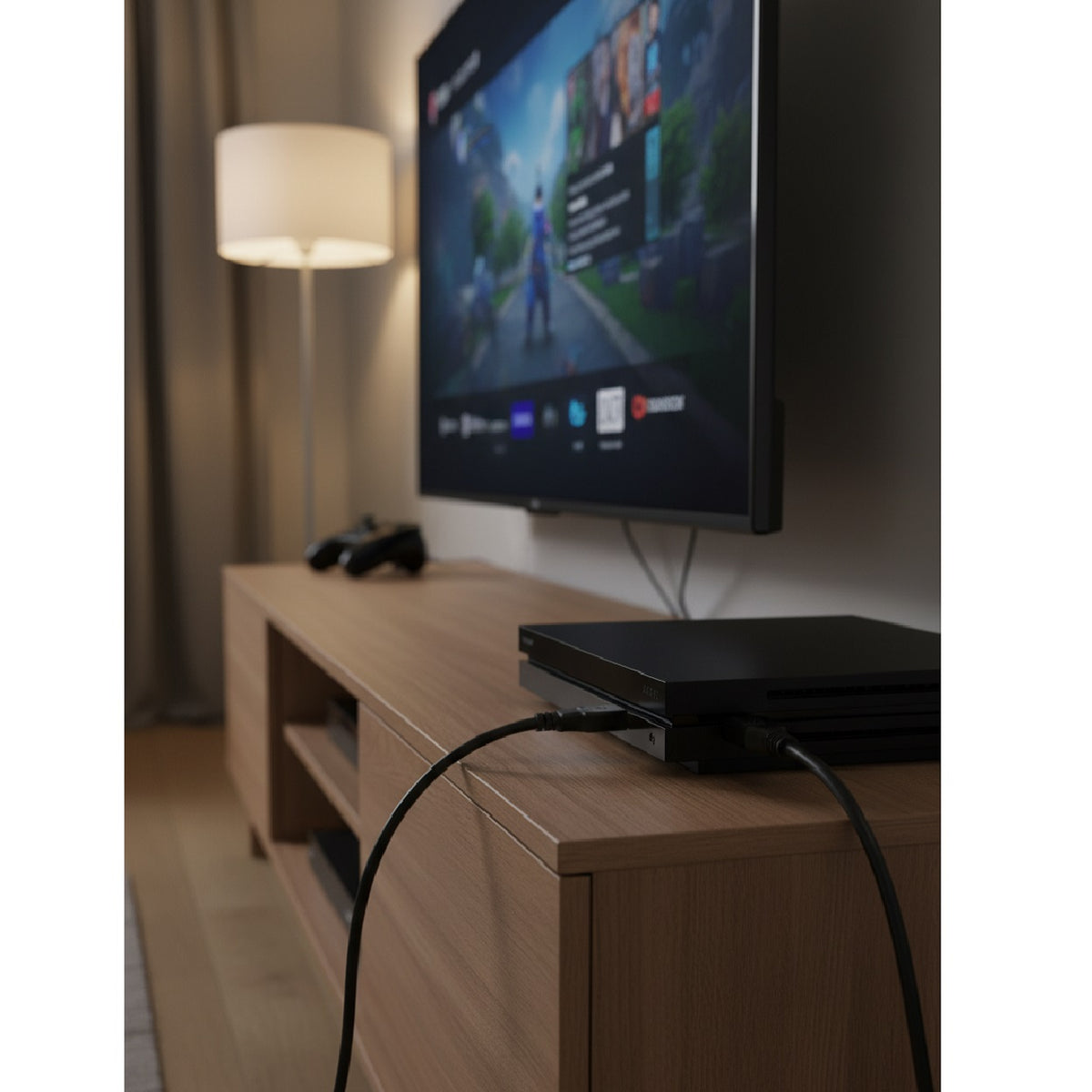 Kingavon HDMI to HDMI Cable Black 2Mtr PA121