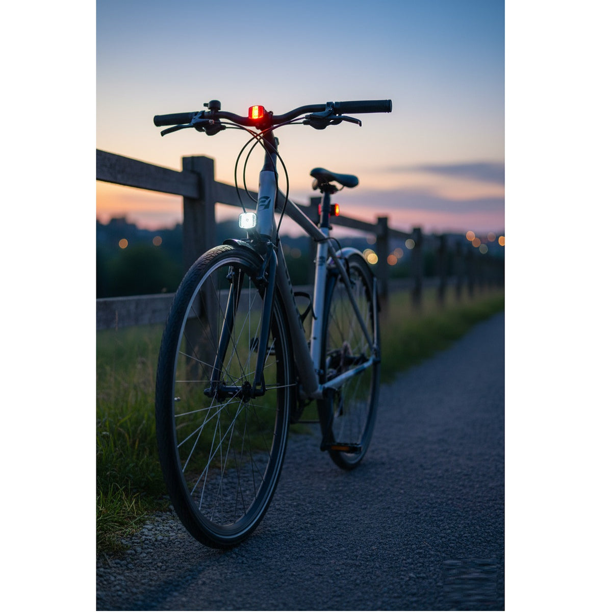 Kingavon Bike Light Set Assorted Pack of 2 BL108