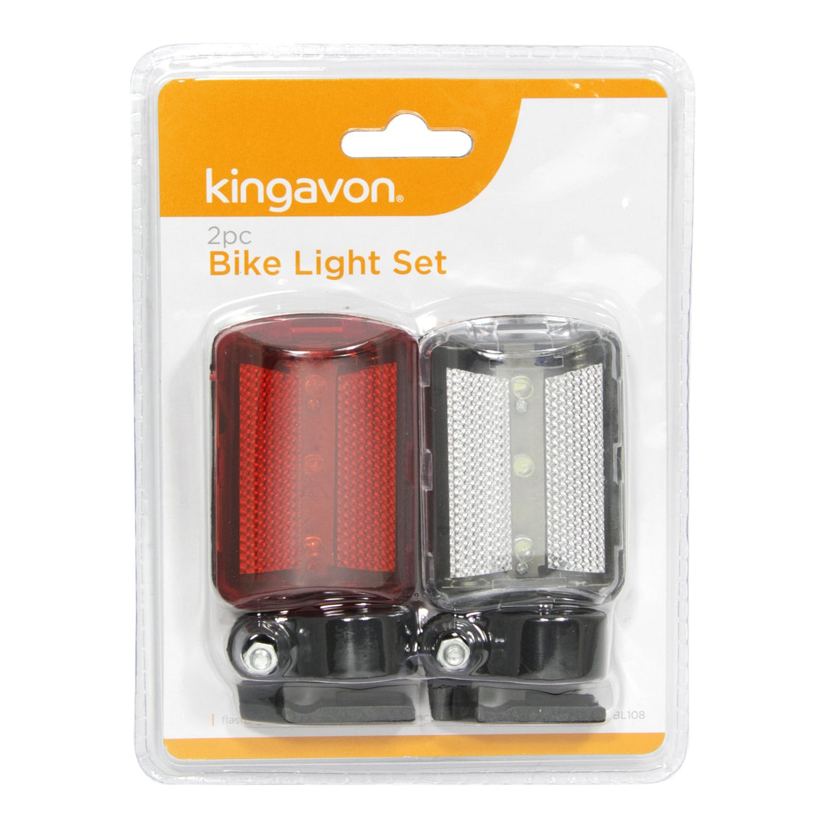 Kingavon Bike Light Set Assorted Pack of 2 BL108