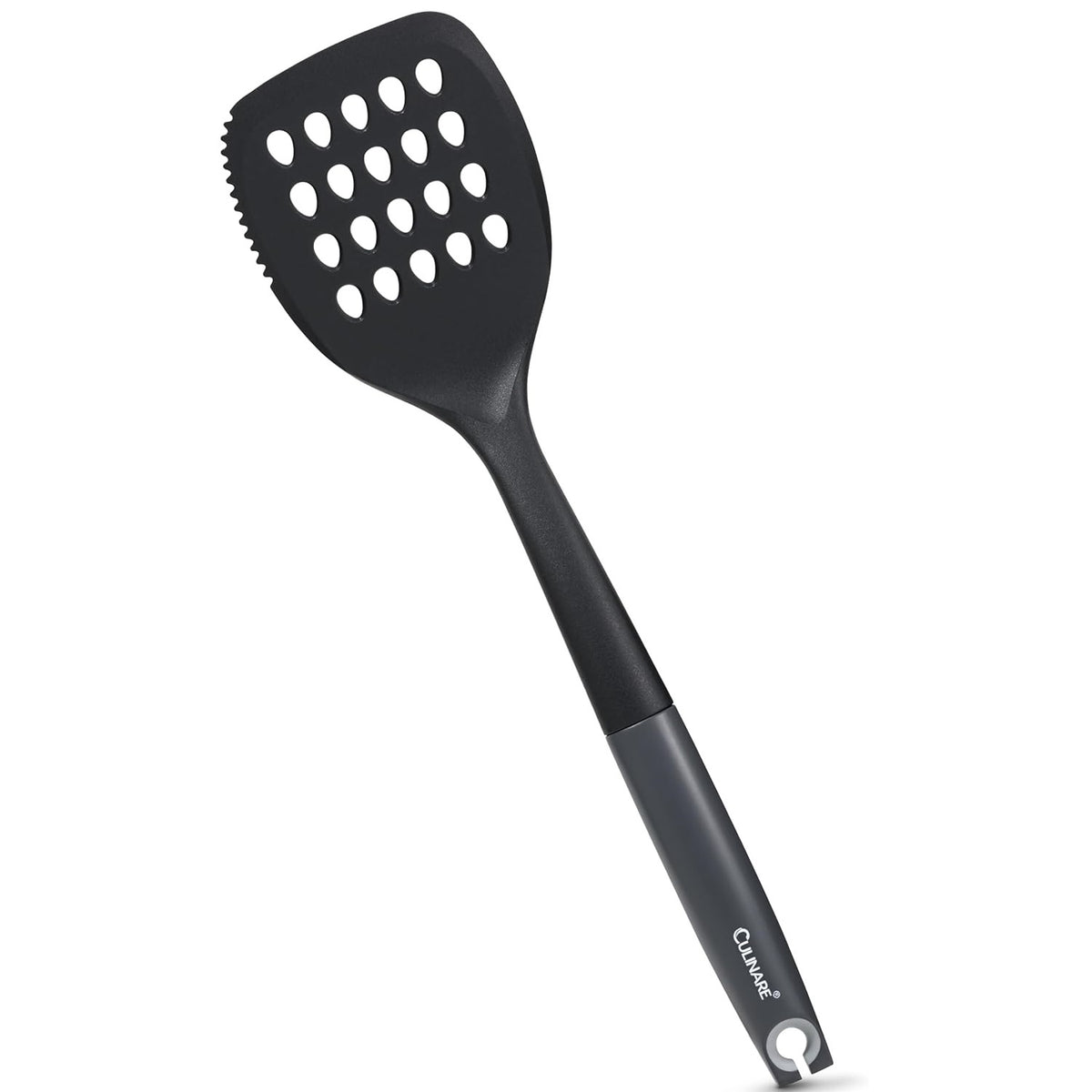 Culinare Slotted Turner Grey C240905 | Essential Utensil for Non Stick Cookware