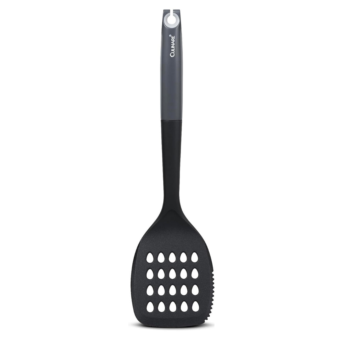 Culinare Slotted Turner Grey C240905 | Essential Utensil for Non Stick Cookware