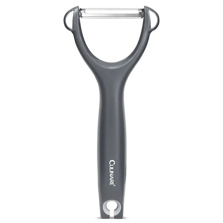 Culinare Straight Y Peeler Grey C240203 | Super Sharp Blade for Smooth Peeling