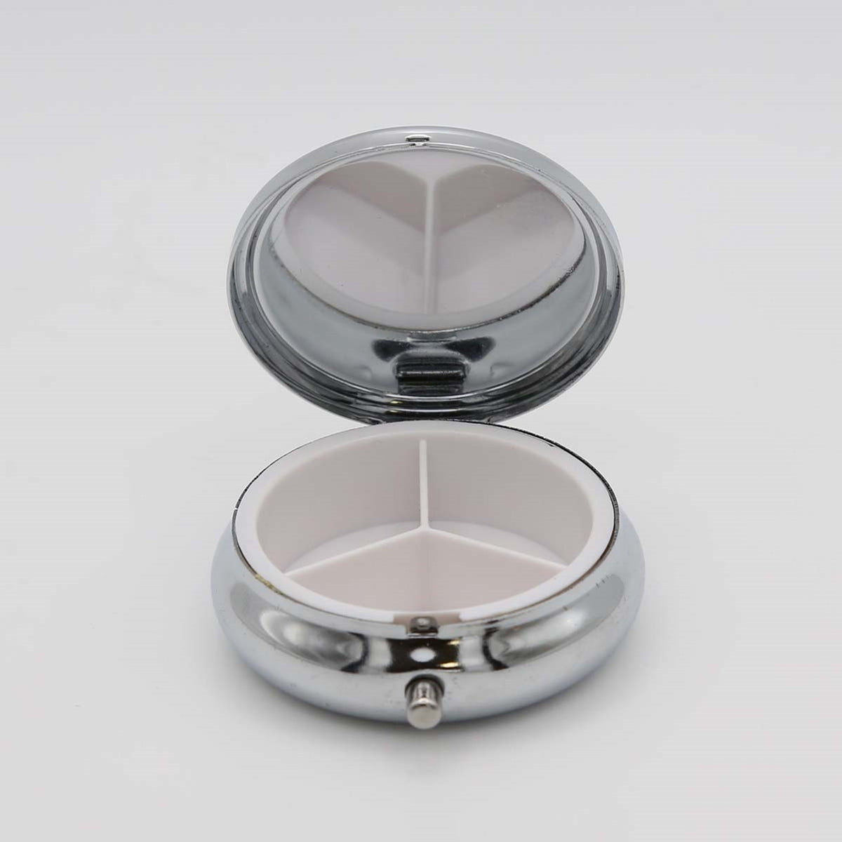 London Pill Box HOP Chrome MPB01B