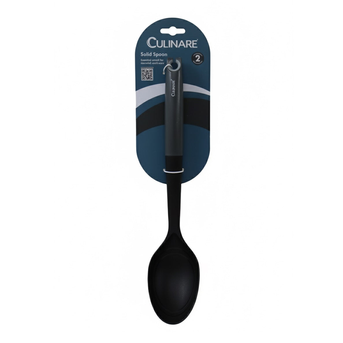 Culinare Solid Spoon Grey C240903 | Essential Utensil For Non Stick Cookware