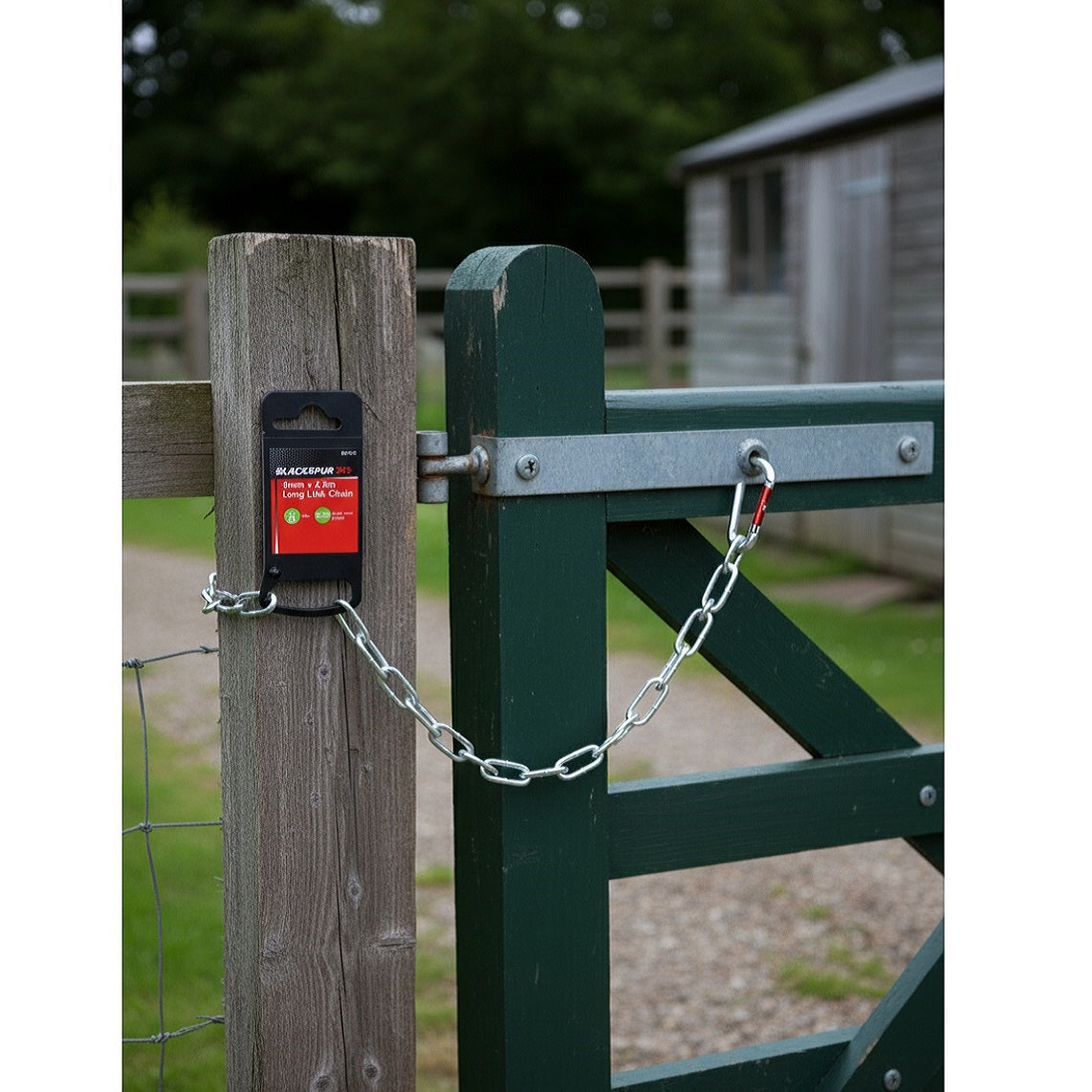 Blackspur Long Link Chain Bright Zinc Plated 3mm x 2.5Mtr BH232