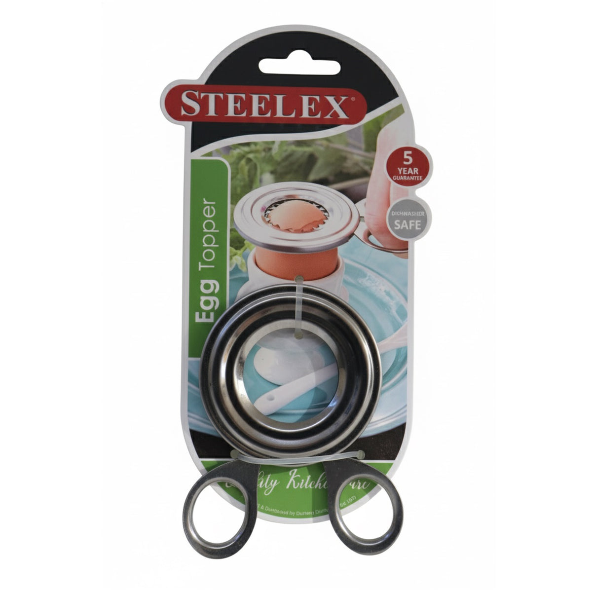 Steelex Stainless Steel Egg Topper Chrome HK0814