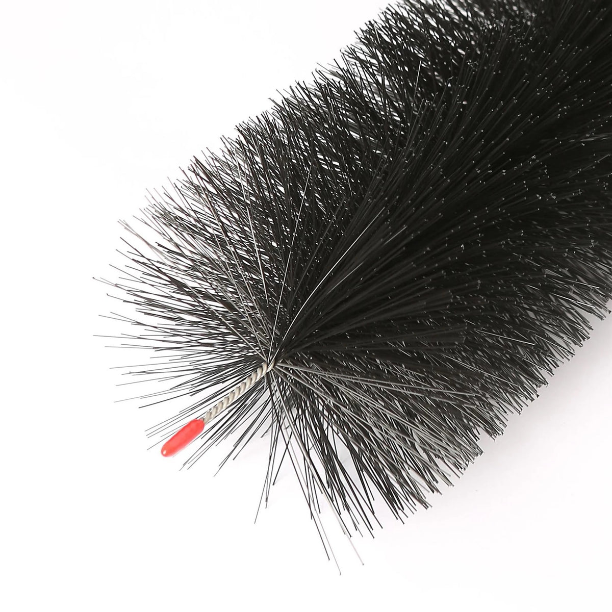 Blackspur Gutter Brush Black 4Mtr GM110 | Fits Gutter with an Internal Width of 100 to 116mm | Stainless Steel Wire Core and Polypropylene Bristles | Easy to Fit in Minutes | Lasts for Years | Plastic Handle