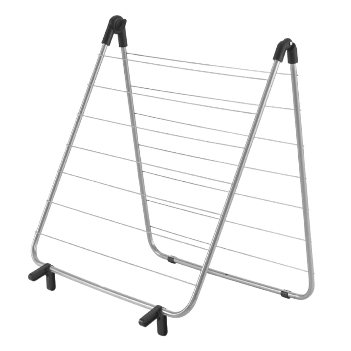 Ashley Housewares Over Bath Airer Chrome 8.68Mtr 2Kg RA234 | 14 Drying Bars | Foldable Clothes Dryer Rack | Compact and Lightweight | Max Load Capacity 6Kg | Ideal for Indoor Laundry Drying | Folded Size - 66cm x 65cm | Open Size - 132cm x 65cm