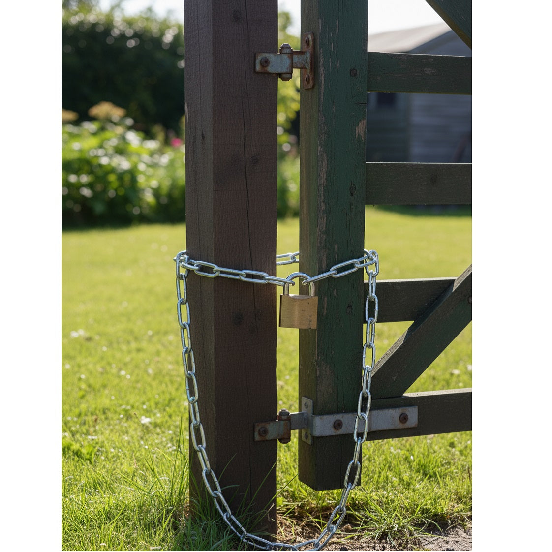 Blackspur Long Link Chain Bright Zinc Plated 4mm x 2.5Mtr BH233