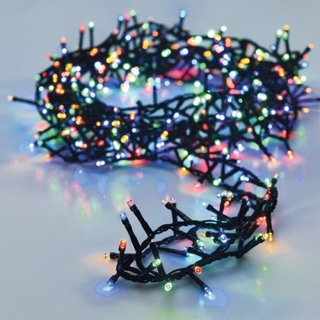 Battery Operated 200 LED Lights Multicoloured 4Mtr AX8417720