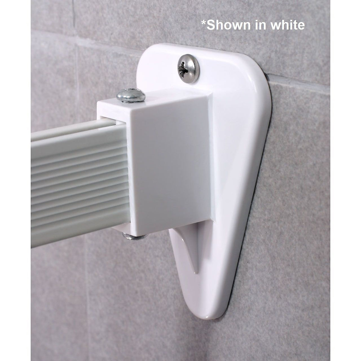 Euro Shower BendiTrack Flexible Shower Curtain Rail Kit Chrome 300cm 59520 | Sturdy Aluminum Profiles | Includes Fittings and Curtain Hooks | Easy to Install | Join Profiles Together and Bend into Shape
