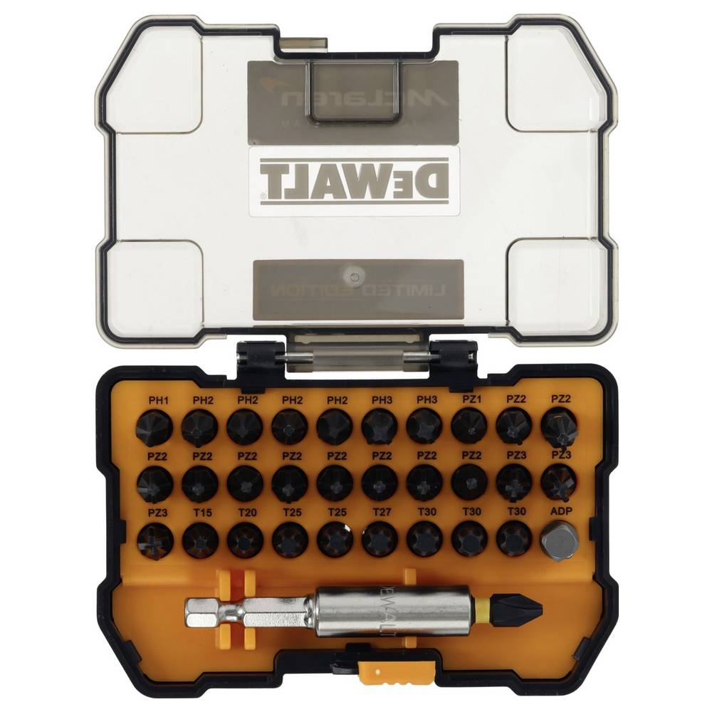 Dewalt McLaren Flex Torq Bitset Black 32-Piece DT70901T-QZ