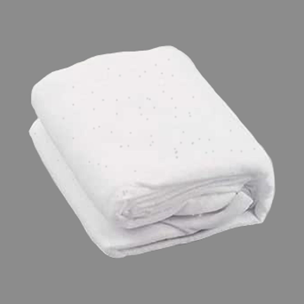 Davies Products Silver Sparkle Snow Blanket White 90cm x 152cm 60236